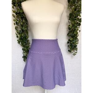 Calia Purple White Active Athletic Wear Skirt Skort Women's Small